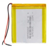 باتری لیتیوم 2000mAh 60*53*3mm 305365
