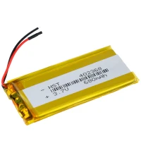 باتری لیتیوم 680mAh 70*27*4mm 402368