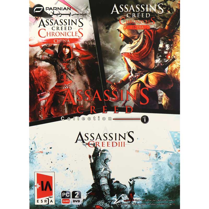 AssassinS Creed Collection PC 2DVD پرنیان