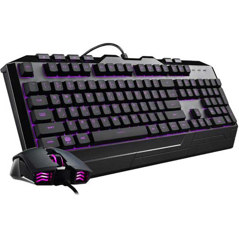 کیبورد و موس گیمینگ کولر مستر Devastator 3