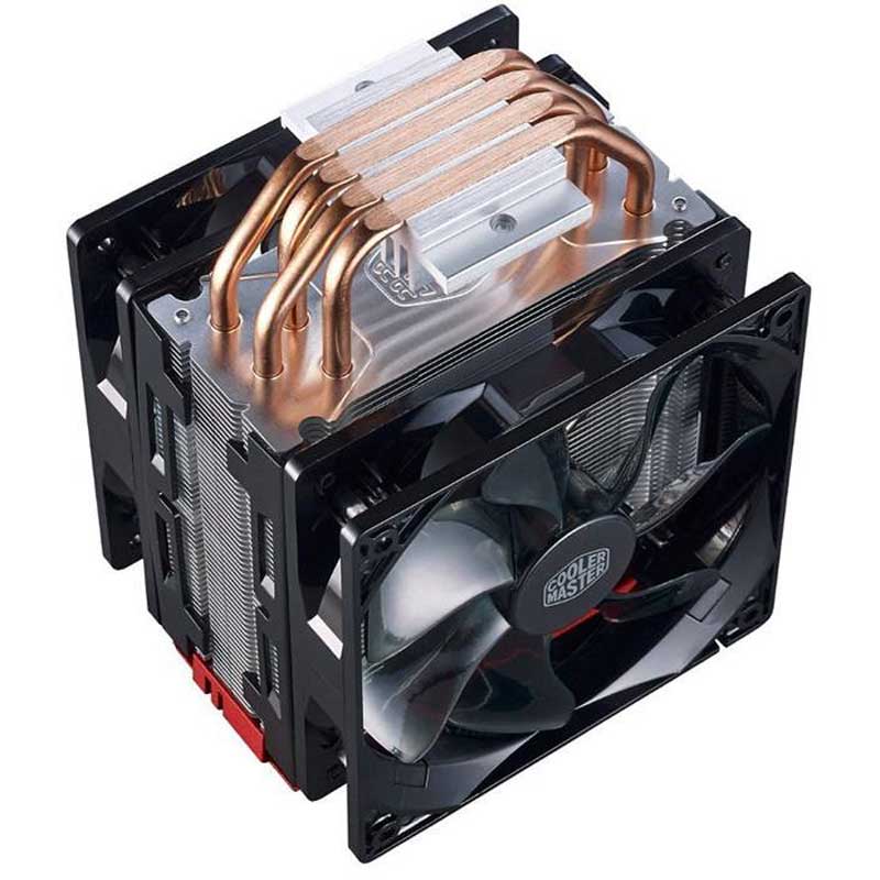 فن خنک کننده CPU کولر مستر Cooler Master Hyper 212 LED Turbo RED Edition