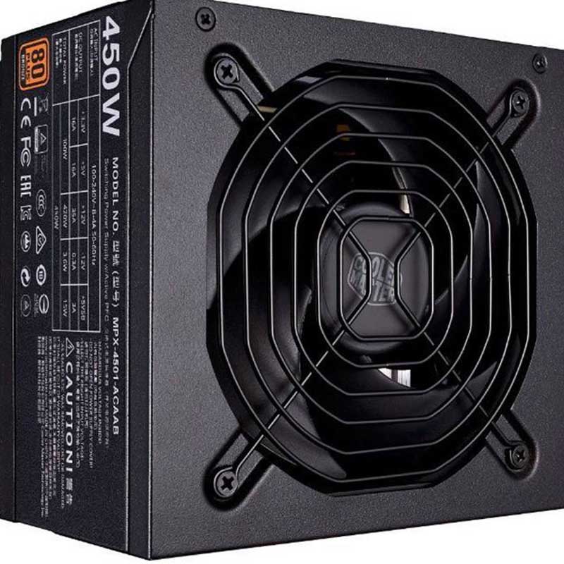 پاور 450 وات کولر مستر Cooler Master MWE Bronze
