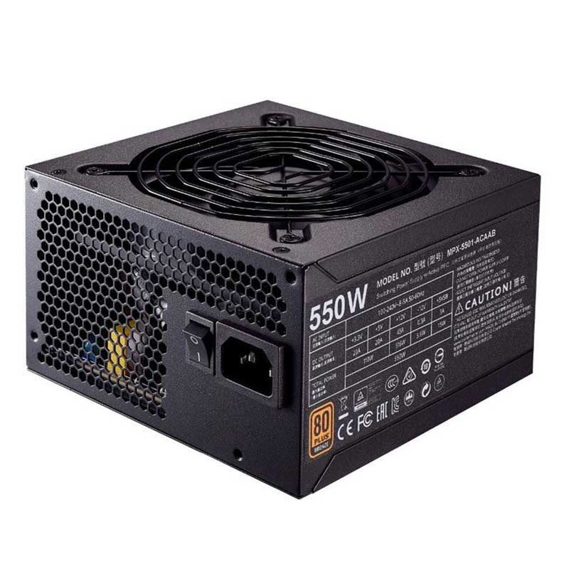 پاور 550 وات کولر مستر Cooler Master MWE Bronze