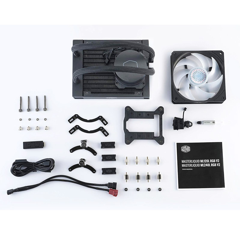 فن خنک کننده CPU کولر مستر Cooler Master MasterLiquid ML120L RGB