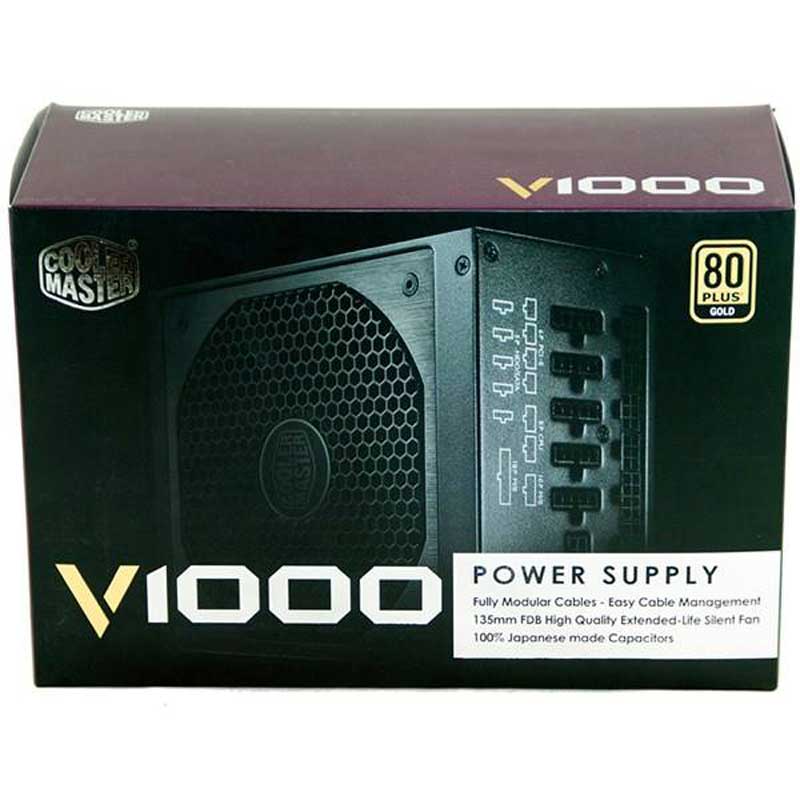 پاور ماژولار 1000 وات کولر مستر Cooler Master V1000 Gold