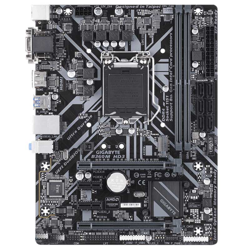 مادربرد گیگابایت B360M HD3 DDR4