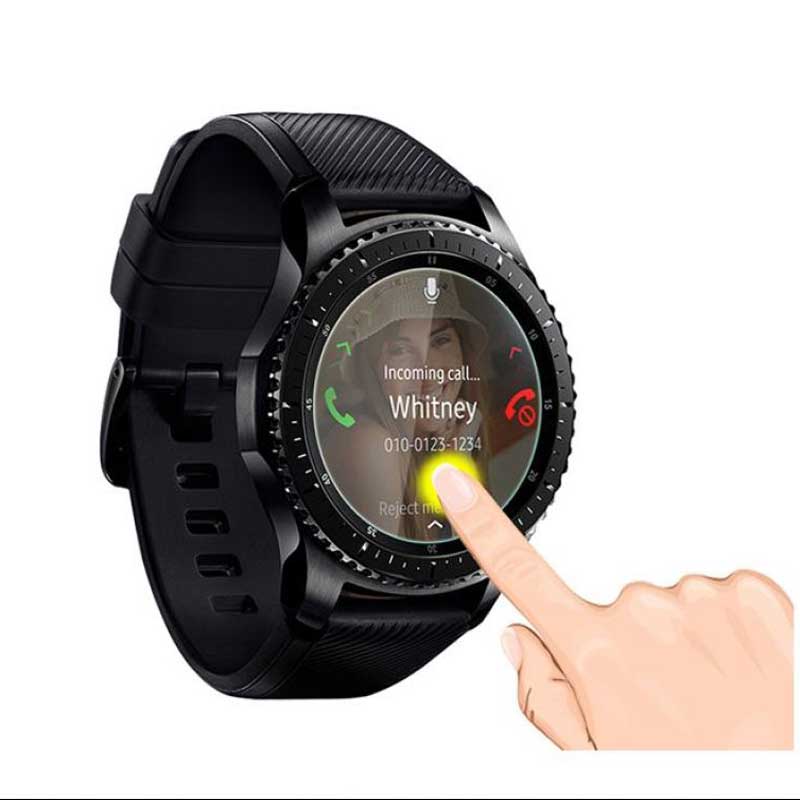 گلس گلکسی واچ تمام چسب Samsung Galaxy Gear S4 46mm