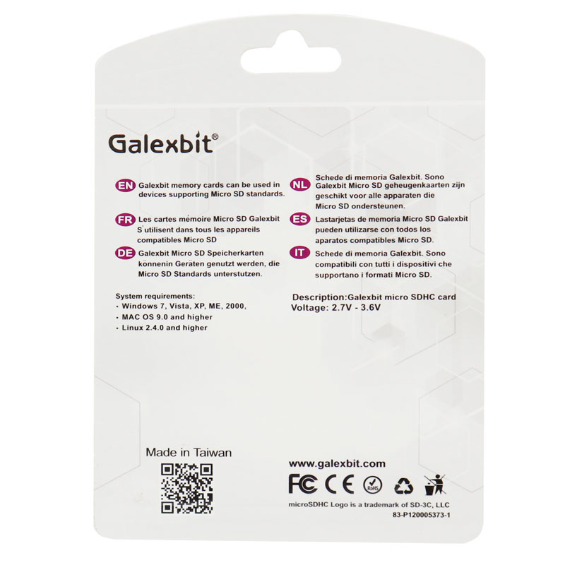 رم میکرو 128 گیگ گلکس بیت Galexbit Turbo+ 533X U3 C10 80MB/s + خشاب