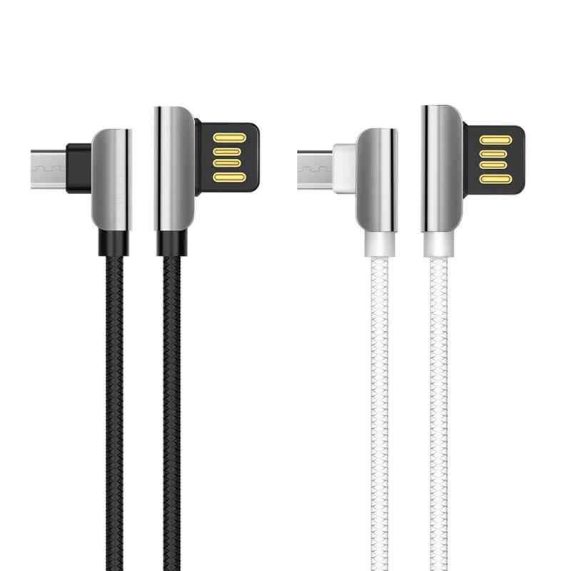 کابل میکرو یو اس بی Hoco U42 1.2m دو سر L (گارانتی 6 ماهه)