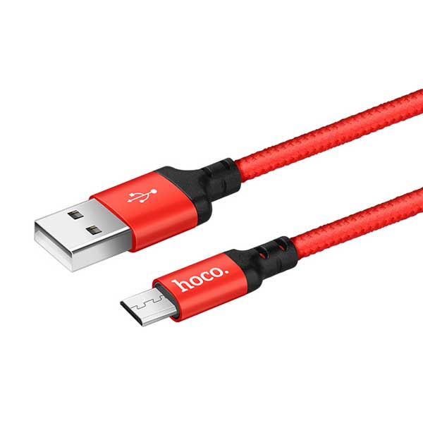کابل کنفی میکرو یو اس بی Hoco X14 2m (گارانتی 12 ماهه)