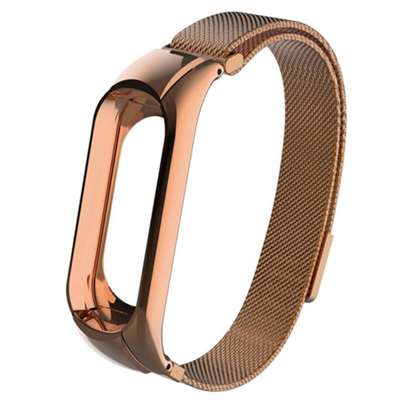 بند فلزی دستبند سلامتی Mi Band 3 / 4 Milanese