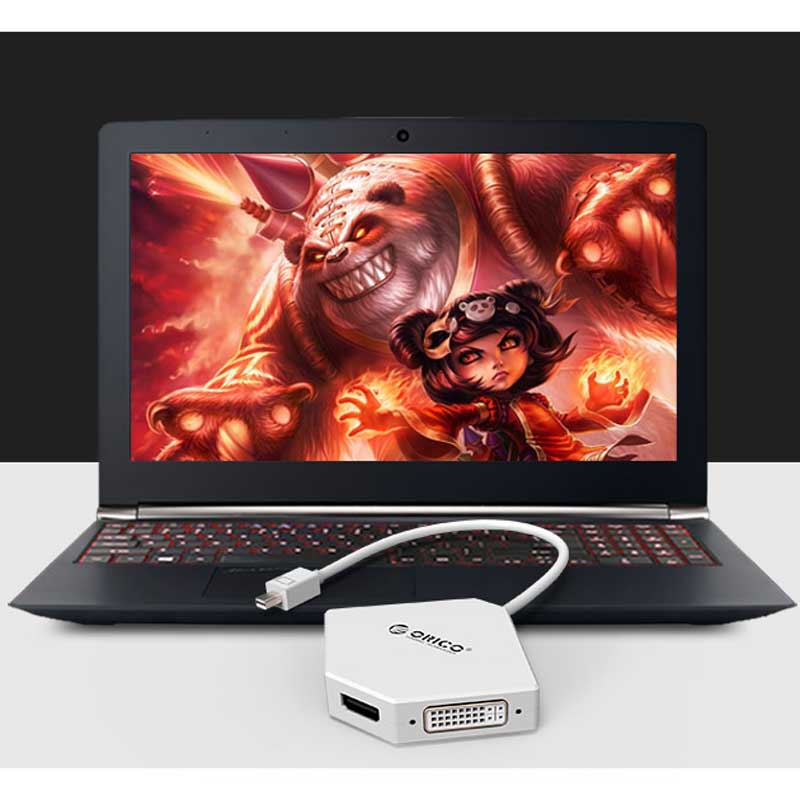 تبدیل Mini Display به HDMI/DVI/VGA اوریکو DMP-HDV3S