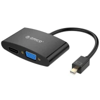 تبدیل Orico DMP-HV2 Mini Display to HDMI/VGA مشکی 