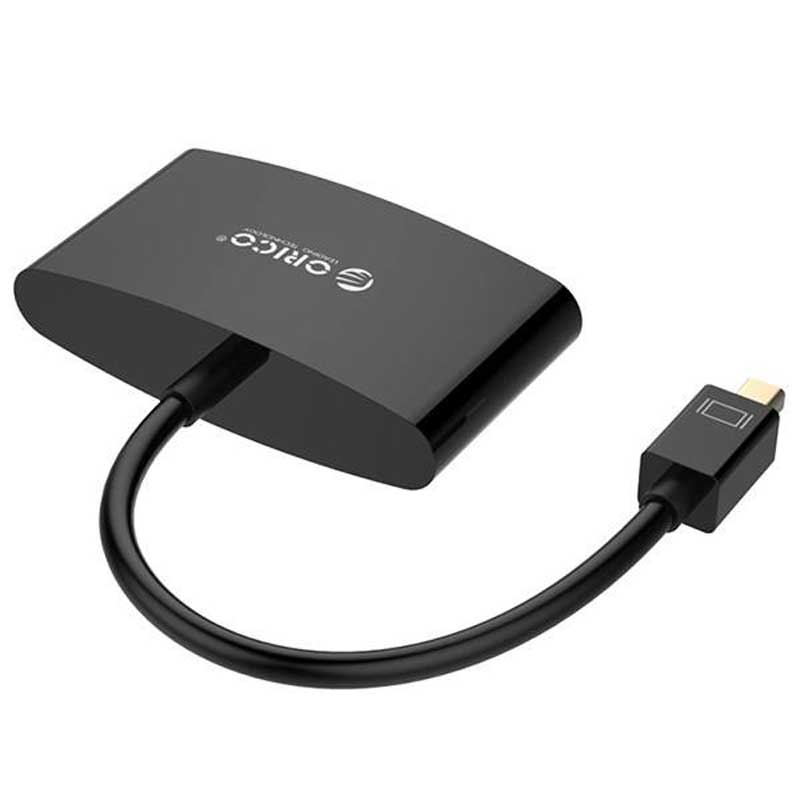 تبدیل Orico DMP-HV2 Mini Display to HDMI/VGA مشکی 