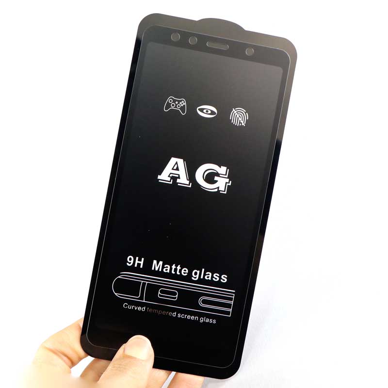 گلس فول تمام صفحه مات Samsung A7 2018