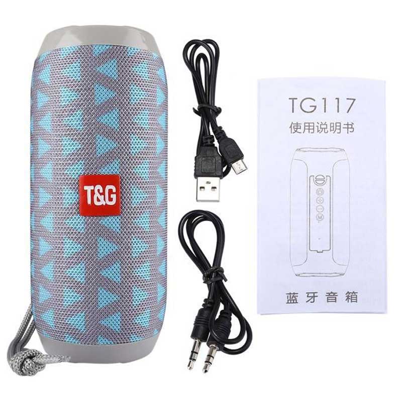 اسپیکر بلوتوثی رم و فلش خور T&G TG-117