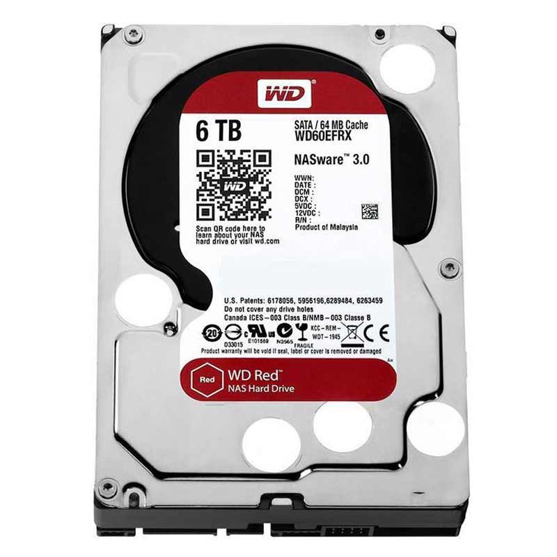 هارد اینترنال وسترن دیجیتال Western Digital Red 6TB WD60EFAX