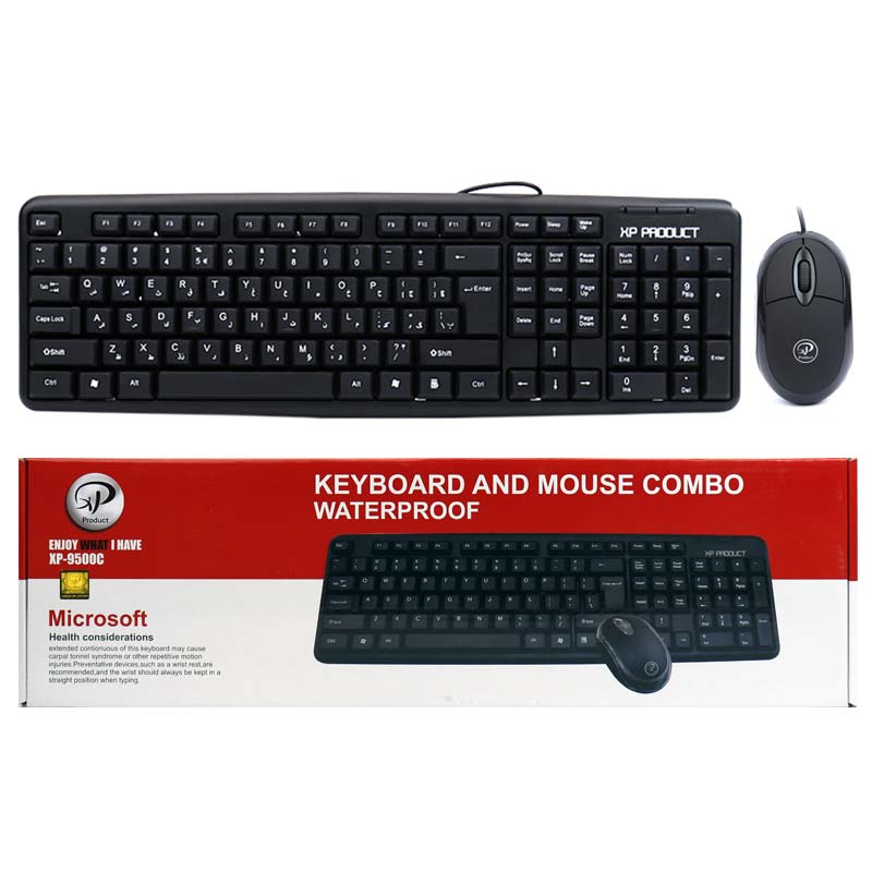 کیبورد و موس ایکس پس پروداکت XP-9500D