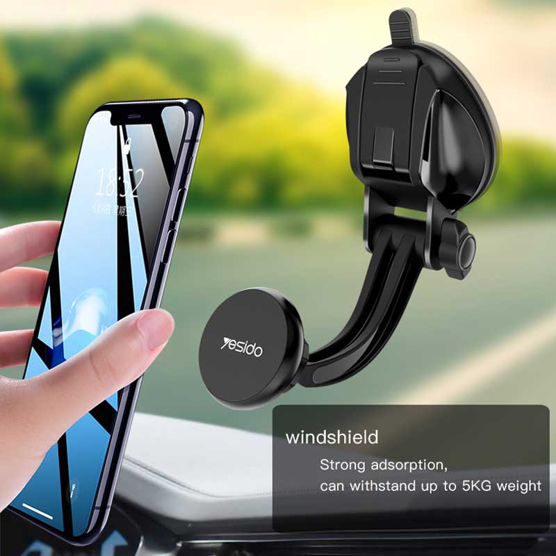هولدر بازویی مگنتی YESIDO C54 مشکی