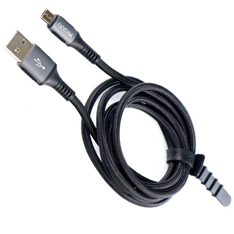 کابل کنفی میکرو یو اس بی Yesido CA36 5A 1.2m