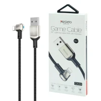 کابل کنفی آیفونی Yesido CA39 2.4A 1.2m