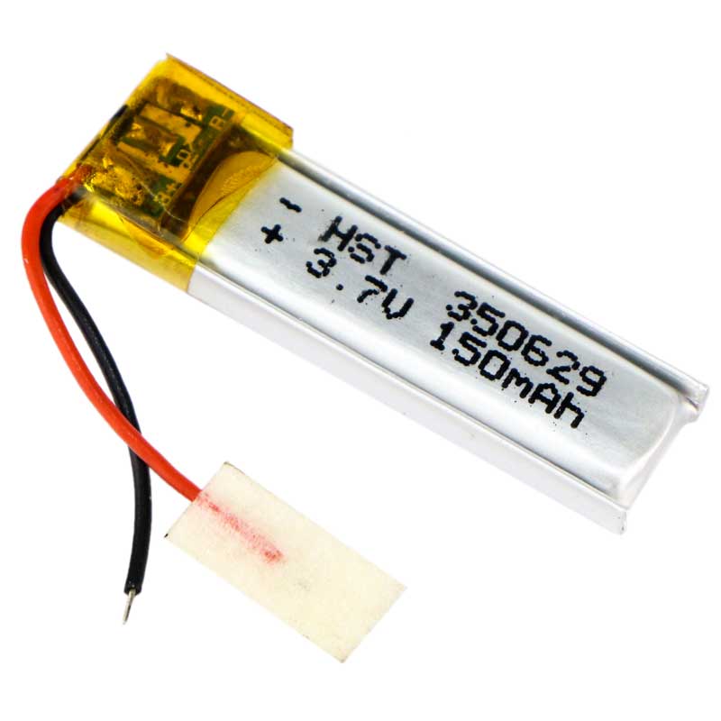 باتری لیتیوم 150mAh 30*7*2.9mm 350629