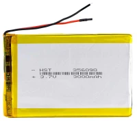 باتری لیتیوم 3000mAh 90*60*3.5mm 356090