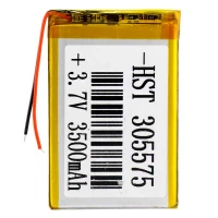 باتری لیتیوم 3500mAh 79*50*3.5mm 305575