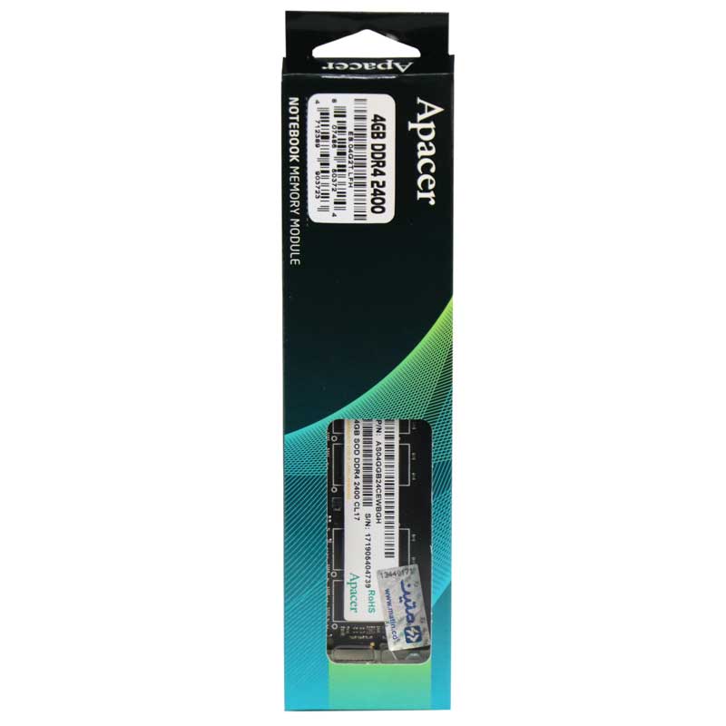 رم لپ تاپ اپیسر Apacer DDR4 4GB 2400MHz