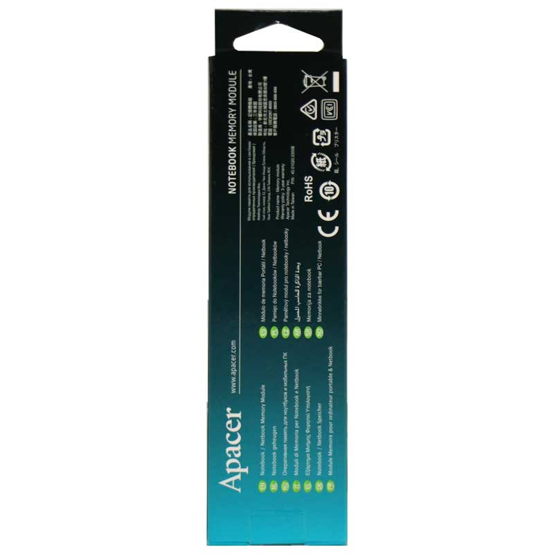 رم لپ تاپ اپیسر Apacer DDR4 4GB 2400MHz