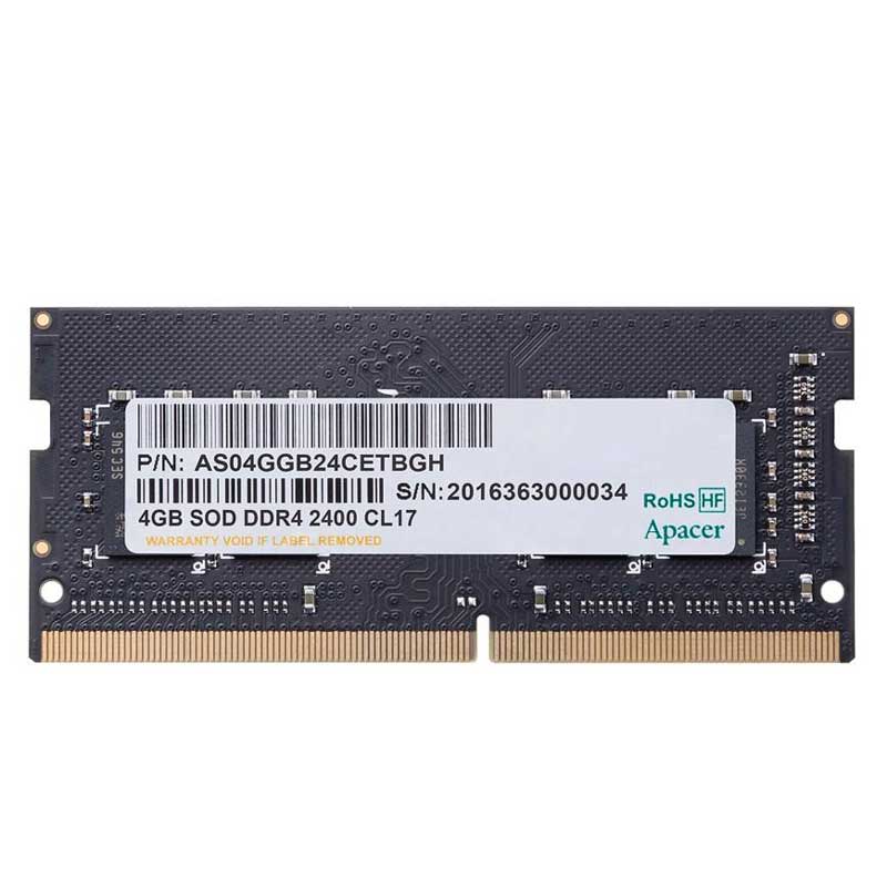 رم لپ تاپ اپیسر Apacer DDR4 4GB 2400MHz