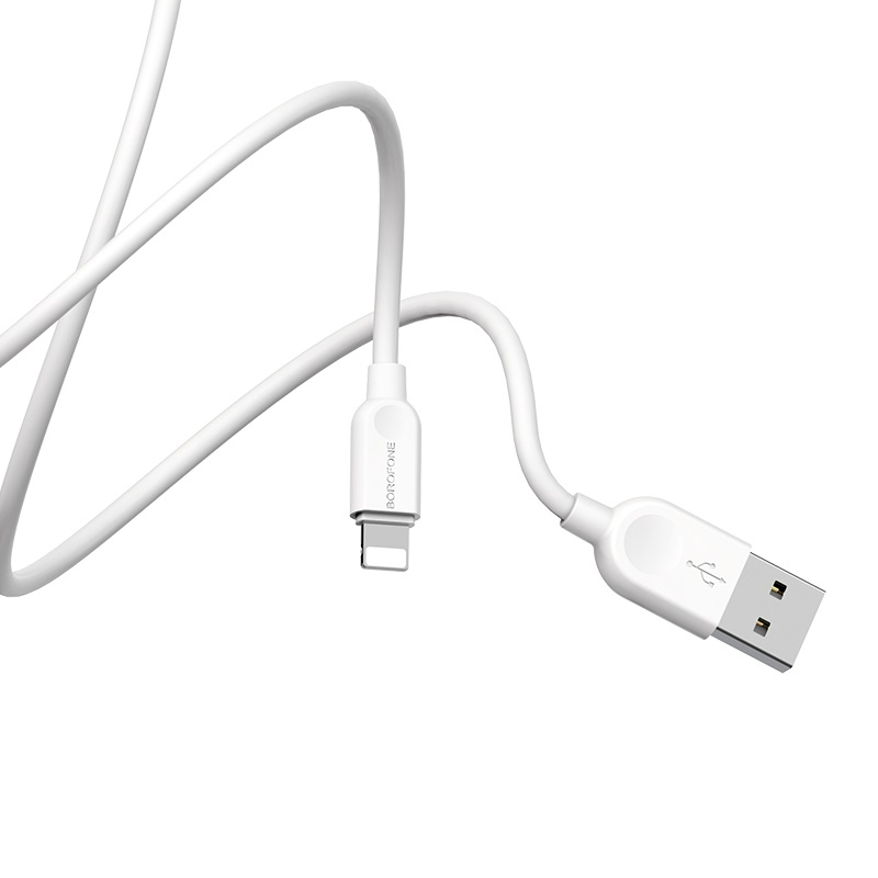 کابل آیفونی Borofone BX14 2m (گارانتی 6 ماهه)