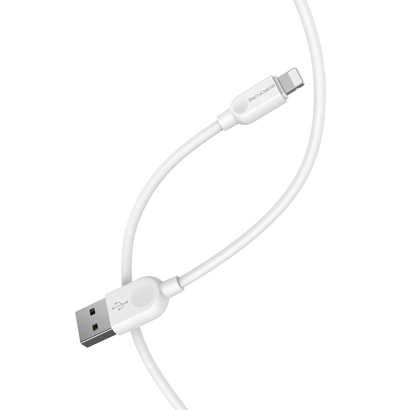 کابل آیفونی Borofone BX14 2m (گارانتی 6 ماهه)
