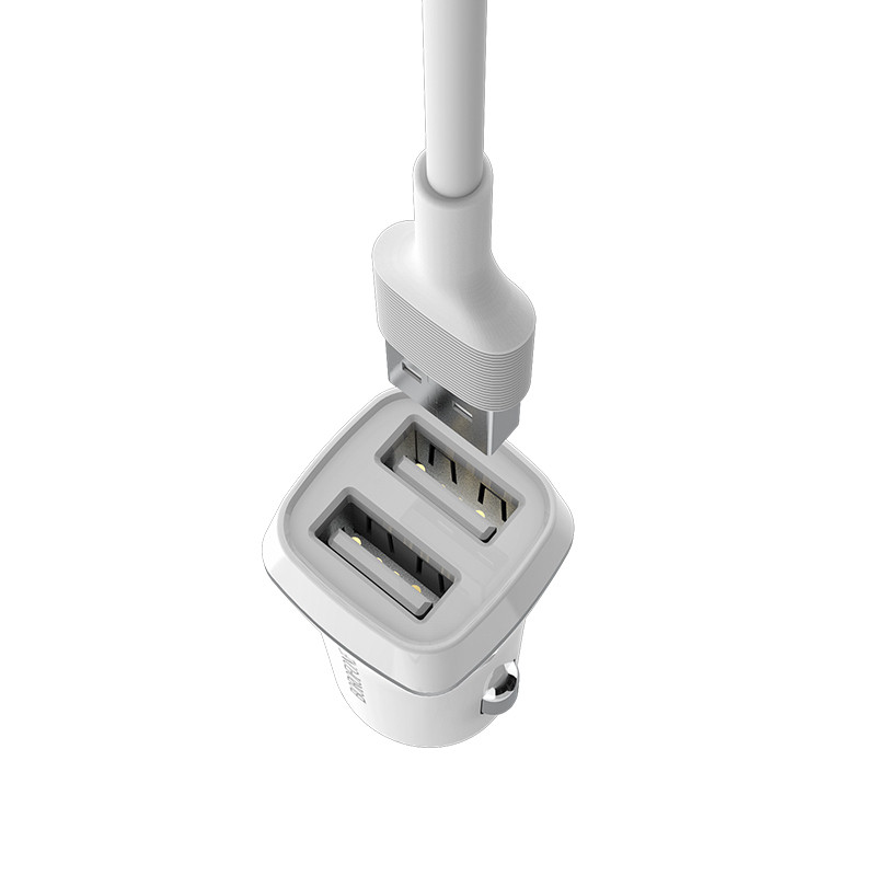 شارژر فندکی Borofone BZ2 set + کابل Type-C