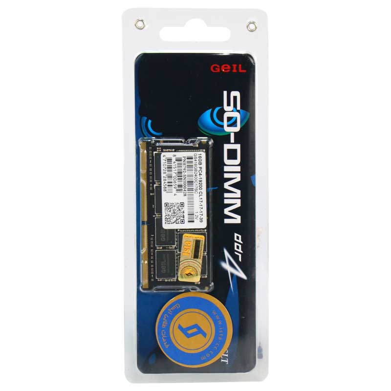 رم لپ تاپ GEIL DDR4 16GB 19200S 2400MHz