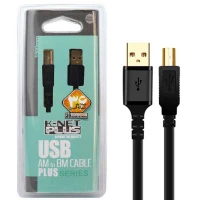 کابل پرینتر K-net Plus 1.5m شیلددار