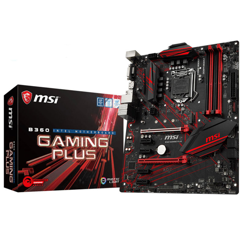 مادربرد ام اس آی B360 Gaming Plus DDR4