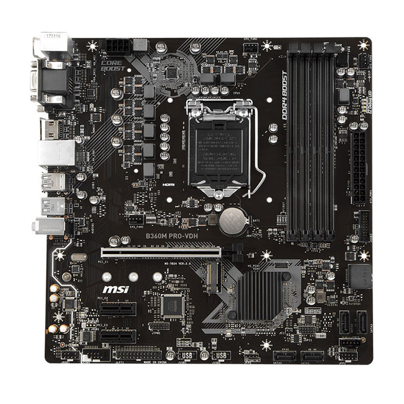 مادربرد ام اس آی B360M PRO VDH DDR4