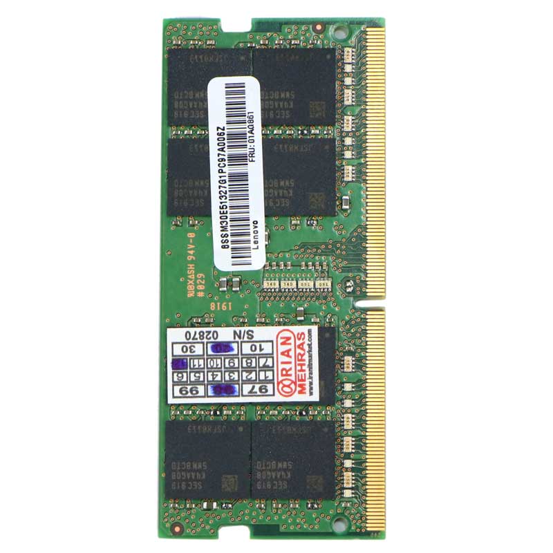 رم لپ تاپ سامسونگ Samsung DDR4 32GB