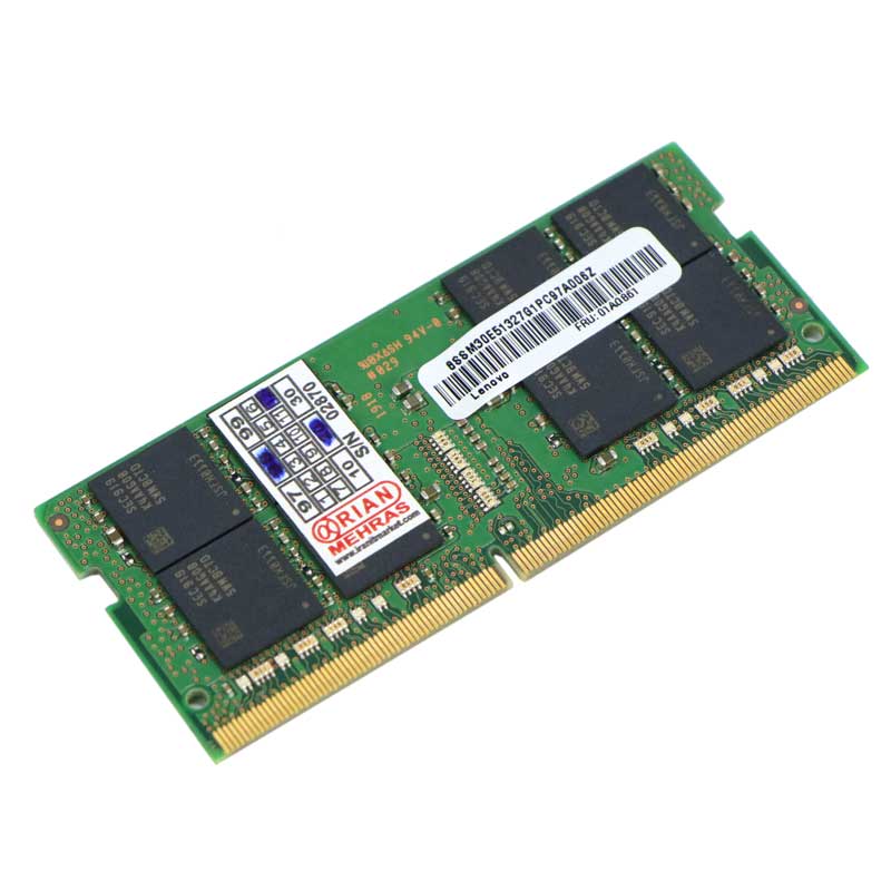 رم لپ تاپ سامسونگ Samsung DDR4 32GB