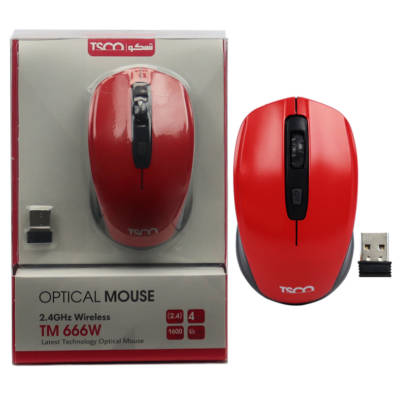 موس بی سیم TSCO TM 666W