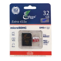 رم میکرو 32 گیگ ویکومن Vicco 65MB/s + خشاب