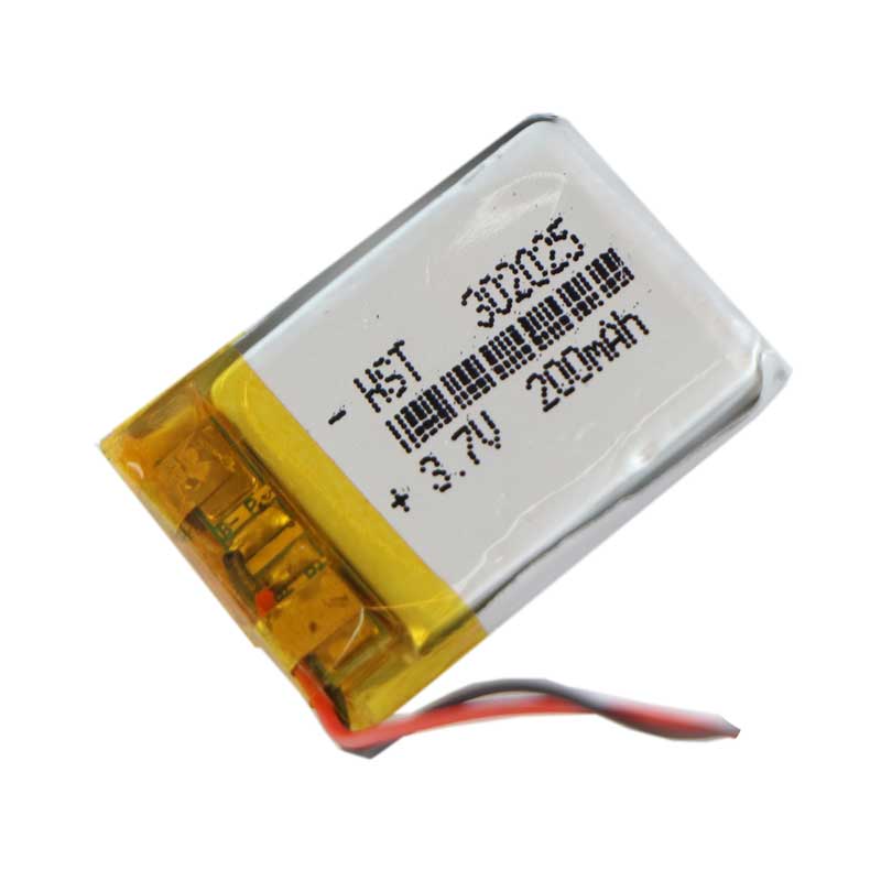 باتری لیتیوم 200mAh 25*18*2mm 302025