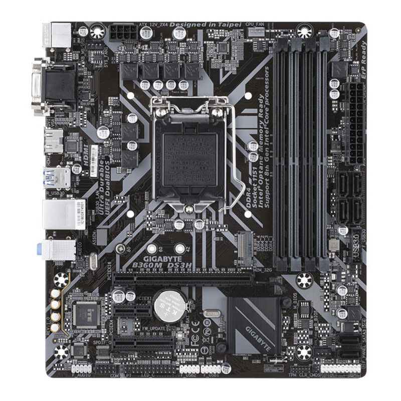 مادربرد گیگابایت B360M DS3H rev. 1.0 DDR4