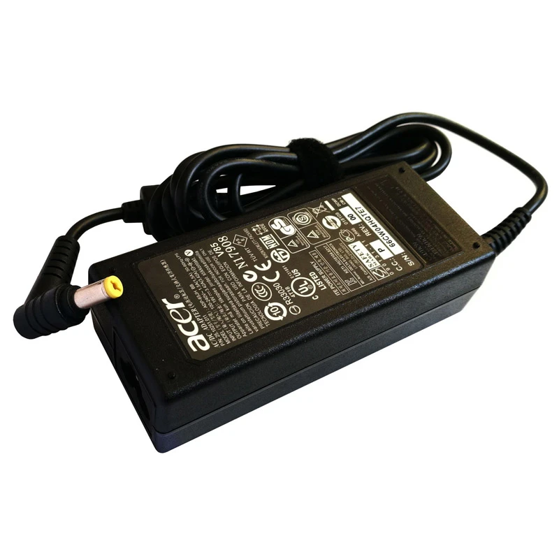 شارژر لپ تاپ سر زرد ACER 19V 3.42A