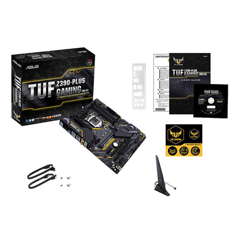 مادربرد ایسوس TUF Z390-PLUS GAMING WI-FI DDR4