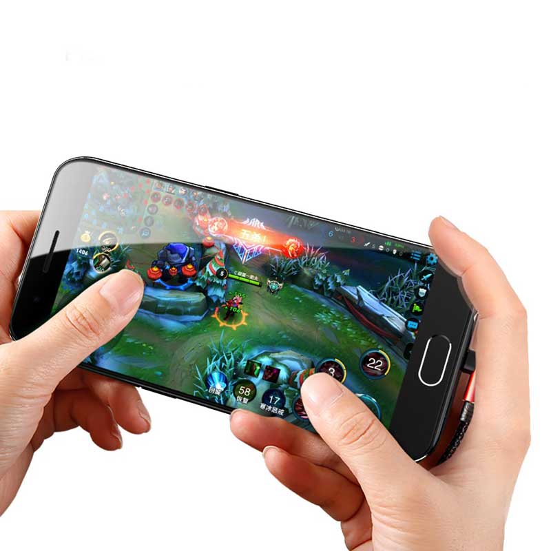 کابل کنفی دو طرفه میکرو یو اس بی Baseus MVP 1m