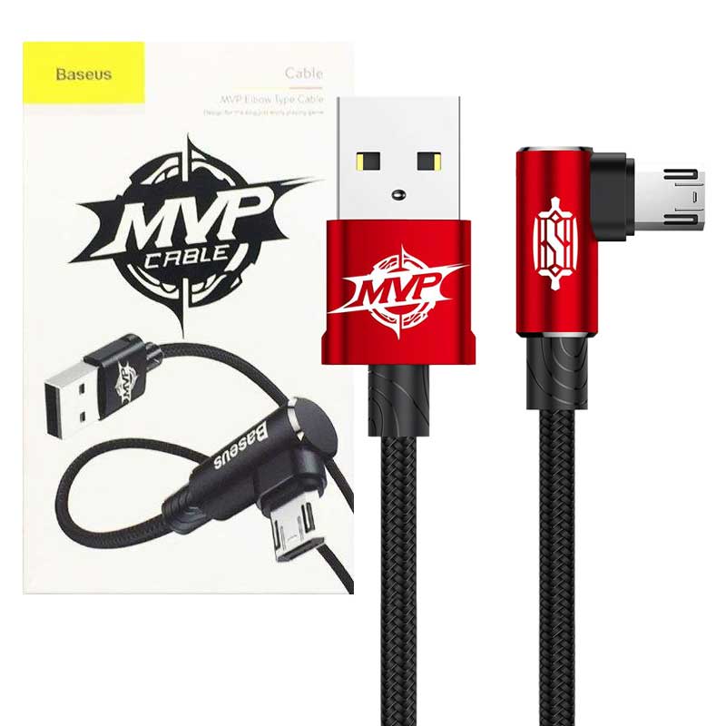کابل کنفی دو طرفه میکرو یو اس بی Baseus MVP 1m