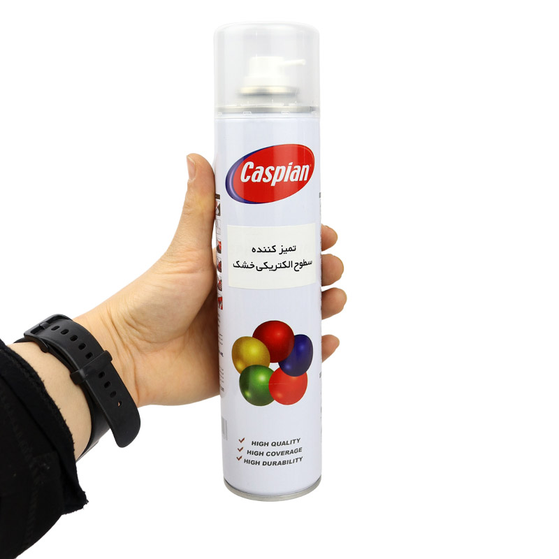 اسپری تمیز کننده سطوح الکتریکی خشک Caspian 300ml