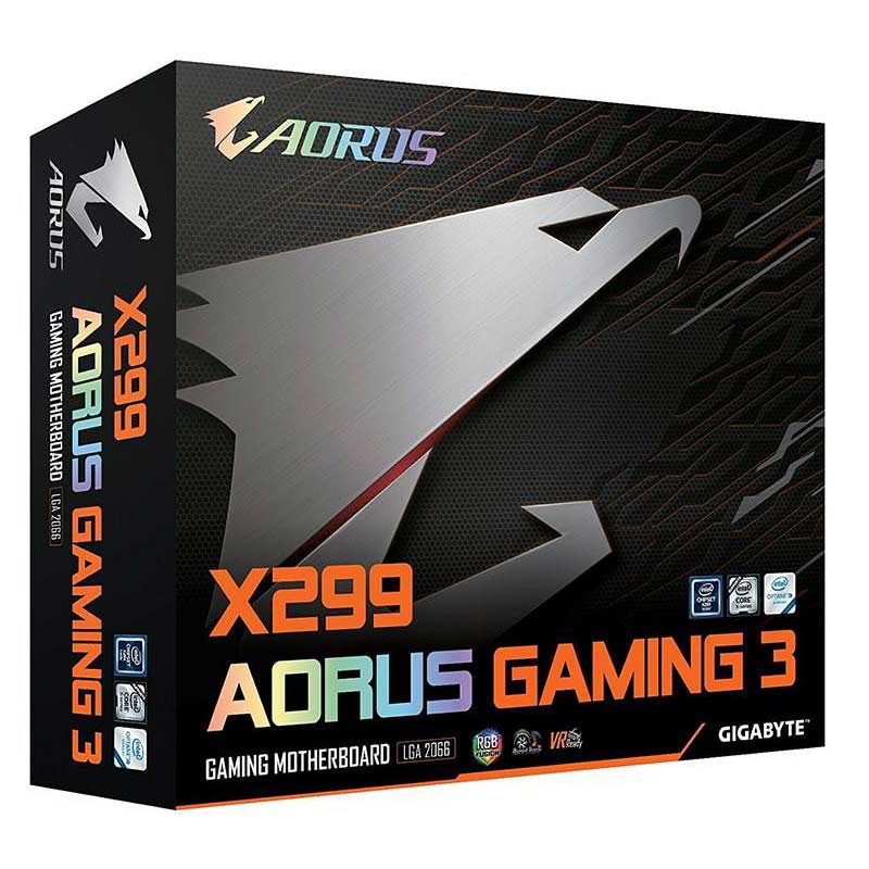 مادربرد گیگابایت X299 AORUS Gaming 3 rev. 1.0 DDR4